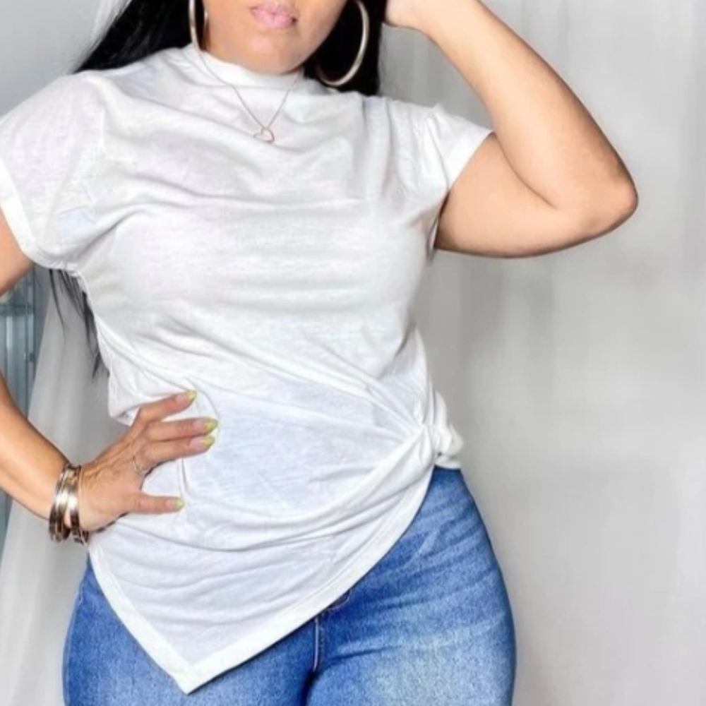 Classic White Women's Top